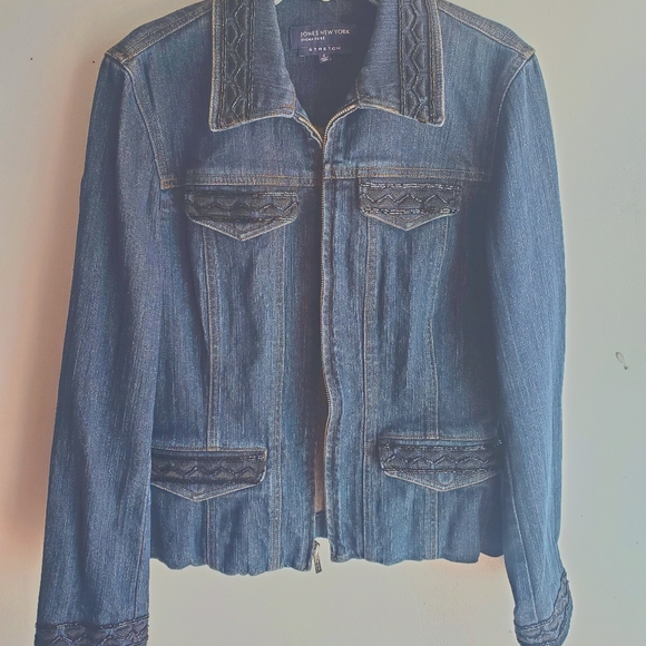 Jones New York Jackets & Blazers - Jones New York Jean Jacket